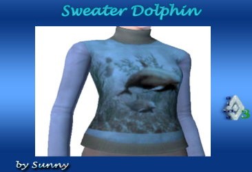 Sweatshirt Dolphin