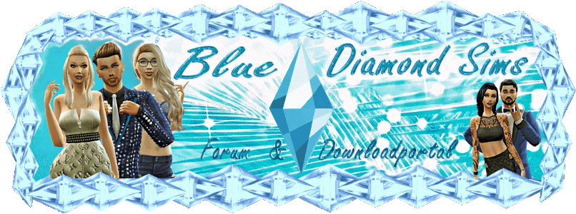 Blue Diamonds Sims